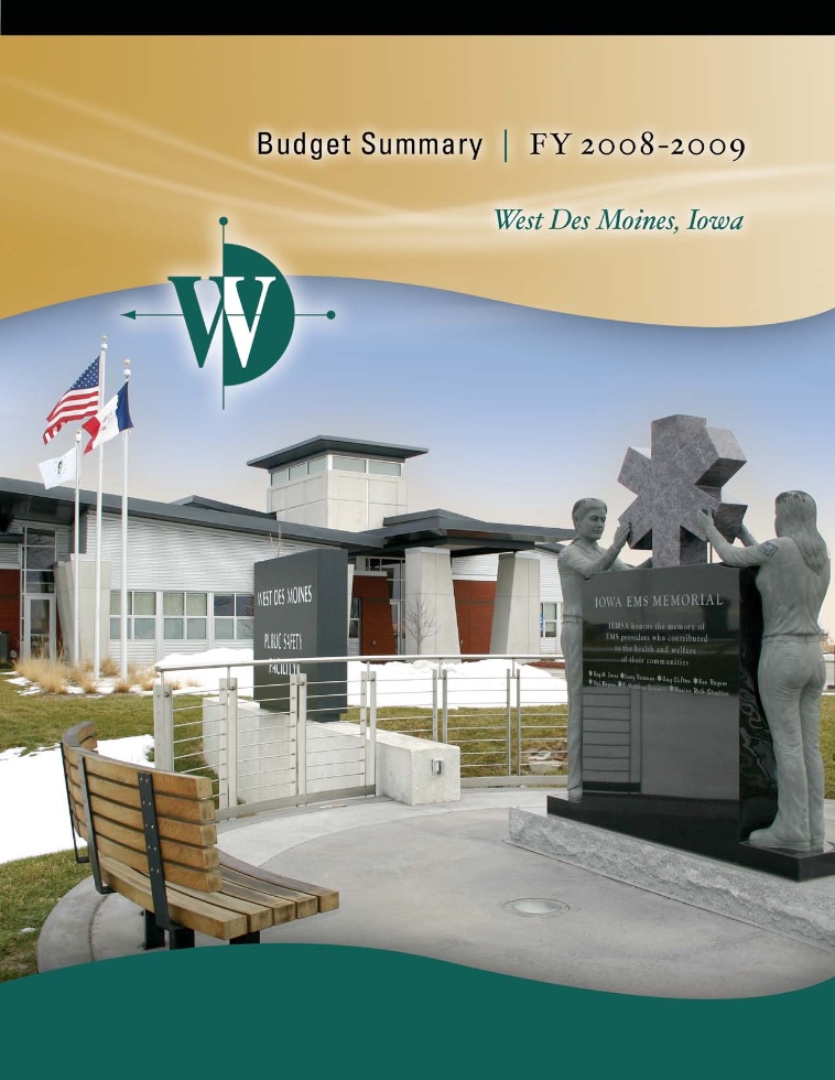 FY 2008-09 Budget Cover