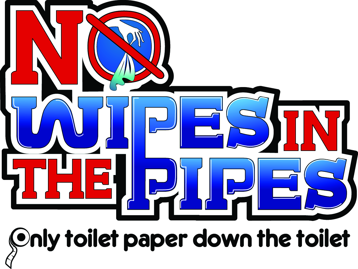 wipes, flush, pipes