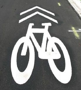 Image of a sharrow