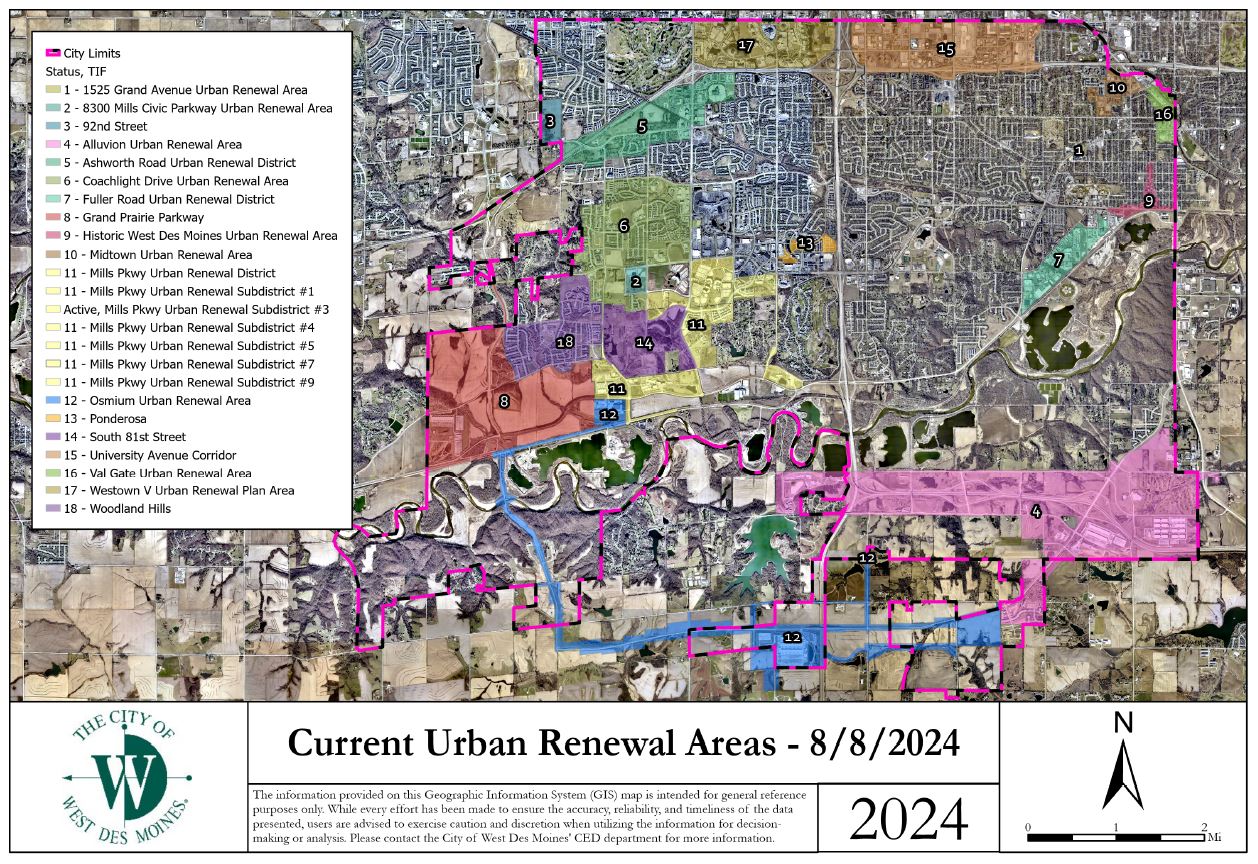 Current URA Map