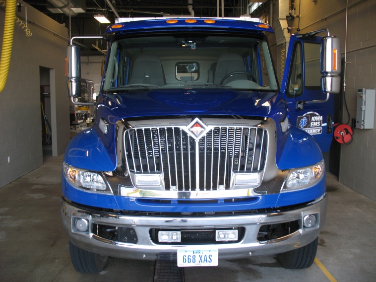 Front of Peds truck