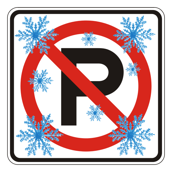 NoparkingWithSnowflakes